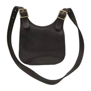 Coach Faiths Legacy Saddle Bag 9949 Brown Leather Made USA Vintage Cross Body